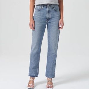 Agolde 90s Pinch Waist HR Straight Jeans Size 26
